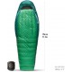 Sea to summit Ascent -9C - Down sleeping bag Green Sea to summit Ascent -9C - Down sleeping bag Green