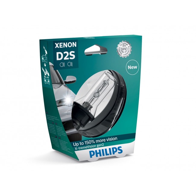 Philips Xenon D2S Xtreme Vision Bulb