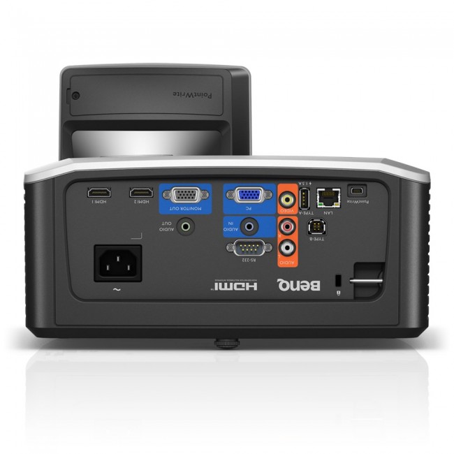 BenQ MW855UST+ data projector Ultra short throw projector 3500 ANSI lumens DLP WXGA (1280x800) 3D Black, White BenQ MW855UST+ data projector Ultra short throw projector 3500 ANSI lumens DLP WXGA (1280x800) 3D Black, White