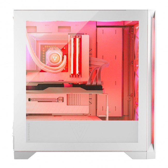 MODECOM Case VOLCANO EXPANSE S APEX ARGB MIDI White MODECOM Case VOLCANO EXPANSE S APEX ARGB MIDI White