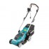 Makita ELM3320 lawn mower Walk behind lawn mower AC Black, Turquoise