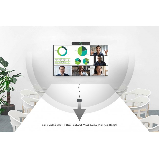 Digitus 4K All-In-One Video Bar Pro - Video conferencing system Digitus 4K All-In-One Video Bar Pro - Video conferencing system