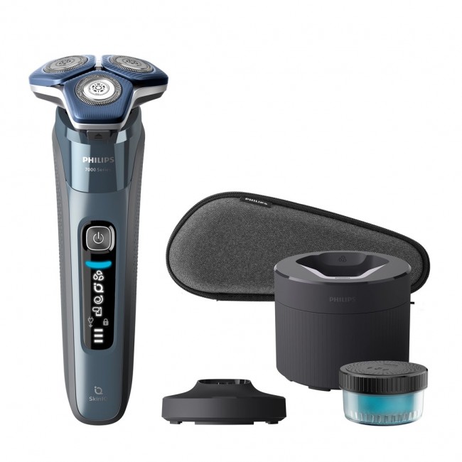 Philips SHAVER Series 7000 S7882/55 Wet and dry electric shaver, cleaning pod & pouch Philips SHAVER Series 7000 S7882/55 Wet and dry electric shaver, cleaning pod & pouch