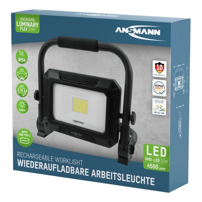 Ansmann FL50W-R Black LED 50 W Ansmann FL50W-R Black LED 50 W