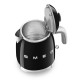 SMEG Kettle (KLF05BLEU) mini 0.8L black Schwarz