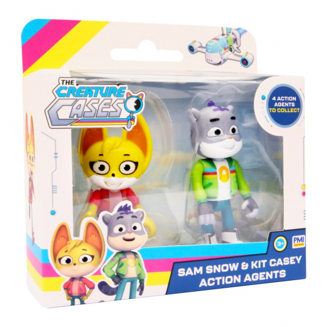 CREATURE CASES S1 ACTION AGENTS 7,5 CM - 2 PACK (ASSORTMENT) CREATURE CASES S1 ACTION AGENTS 7,5 CM - 2 PACK (ASSORTMENT)