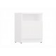 GALAX 30/1D WHITE BEDSIDE TABLE