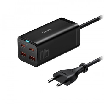 Baseus GaN 3 Pro Desktop Fast Charger CCGP000101 100W 2x USB-A 2x USB-C PD 3.0 QC 4.0+