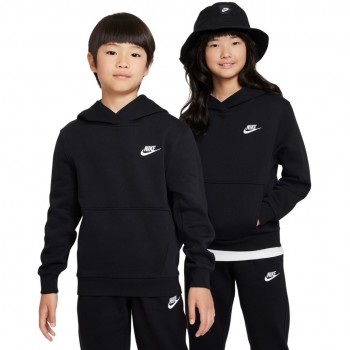 Bluza dla dzieci Nike Sportswear Club Fleece czarna FD3000 010 L