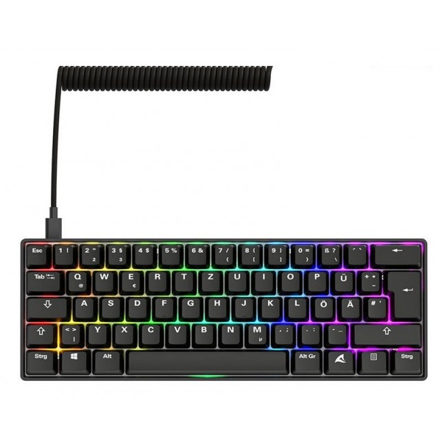 Sharkoon 100065630 keyboard Home USB QWERTZ German Black Sharkoon 100065630 keyboard Home USB QWERTZ German Black