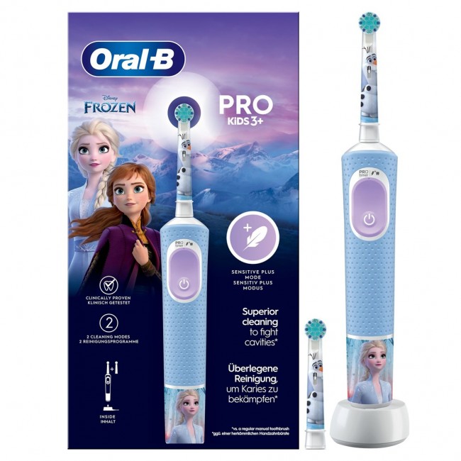 Oral-B Pro Kids Child Rotating-oscillating toothbrush Light Blue Oral-B Pro Kids Child Rotating-oscillating toothbrush Light Blue