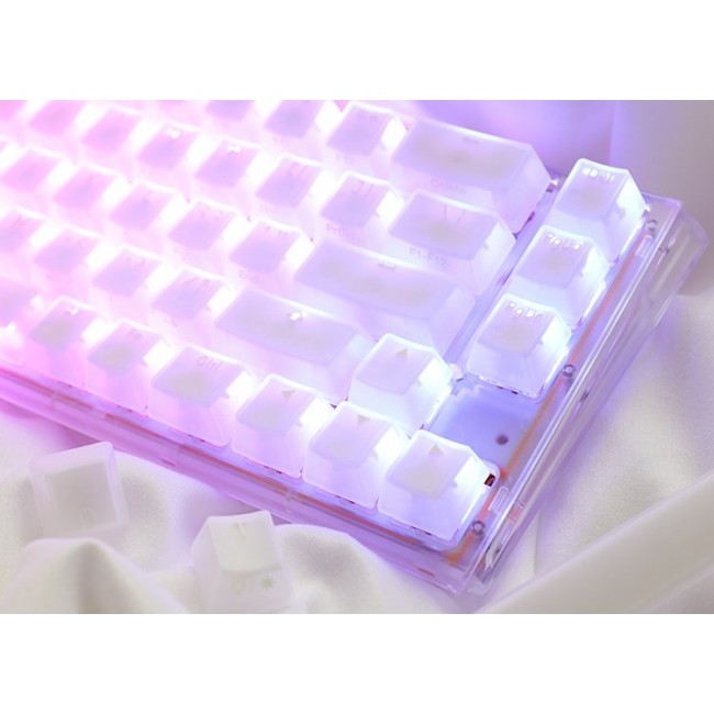 Ducky One 3 SF keyboard Gaming USB QWERTZ German White