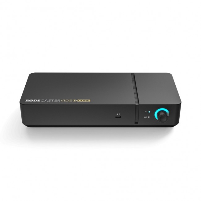 R DECaster Video Core - video and audio production console, black