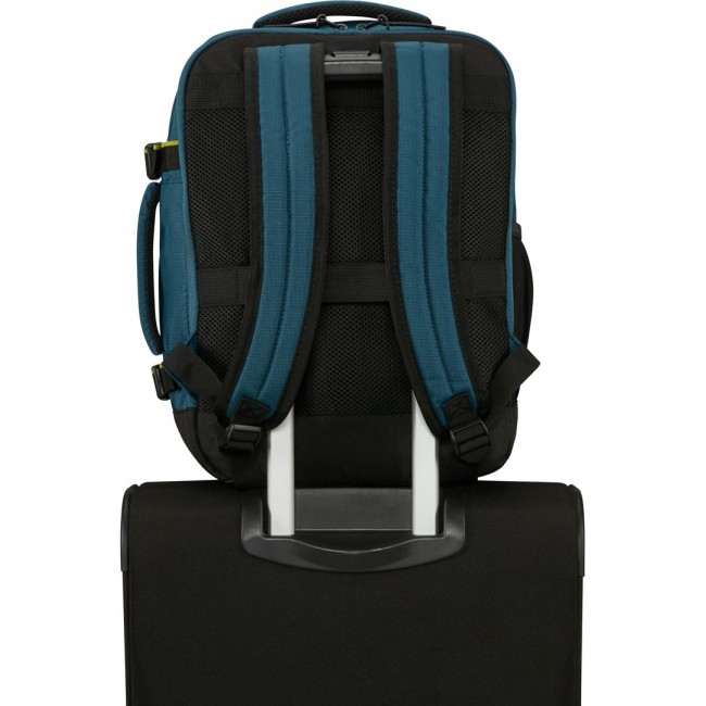 American Tourister Take2cabin S/M backpack Casual backpack Blue Recycled polyethylene terephthalate (rPET)