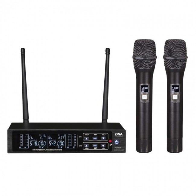 DNA STAGE VOCAL SET wireless handheld microphone DNA STAGE VOCAL SET wireless handheld microphone