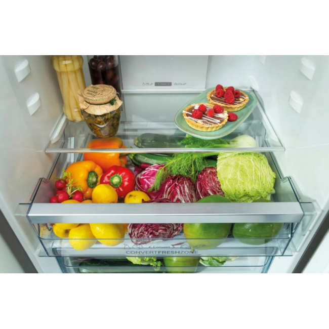 Gorenje NRK619EABXL4 Freestanding Refrigerator-Freezer 300 l E Black