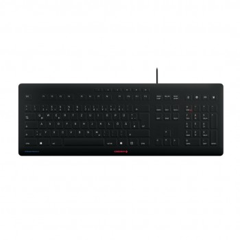 CHERRY Stream keyboard Universal USB QWERTZ German Black