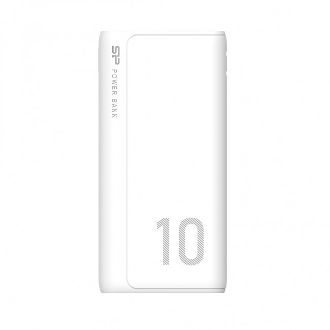 SILICON POWER GP15 Powerbank External battery 10000 mAh 2x USB 2.1A (SP10KMAPBKGP150W) White