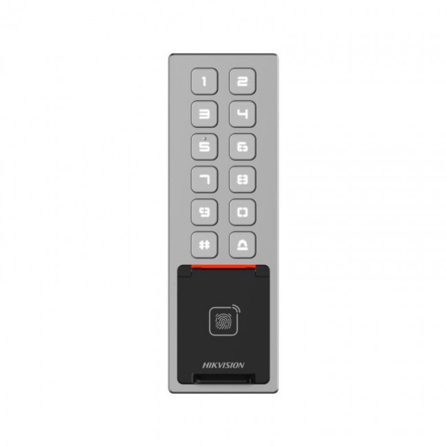 Hikvision DS-K1T805MBFWX(STD) access control reader Basic access control reader Silver Hikvision DS-K1T805MBFWX(STD) access control reader Basic access control reader Silver