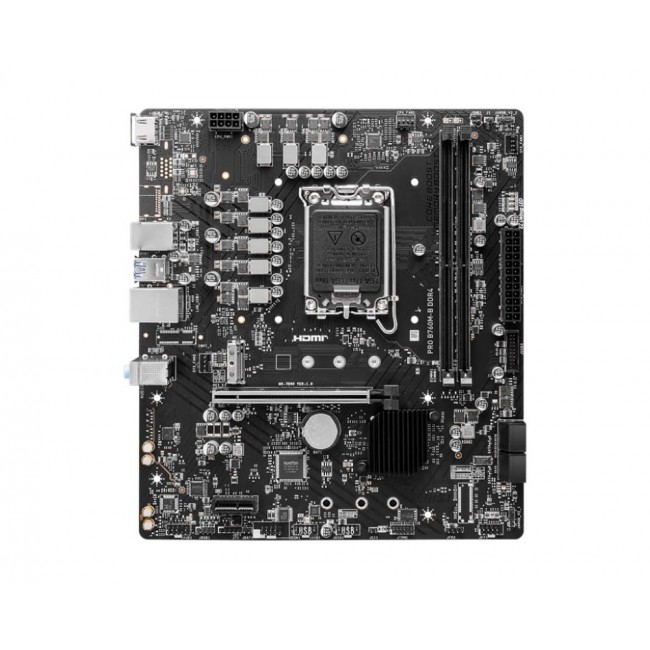 MSI PRO B760M-B DDR4 motherboard Intel B760 LGA 1700 micro ATX