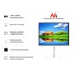 Projection Screen With 200x200 Tripods Maclean MC-680 Projection Screen With 200x200 Tripods Maclean MC-680