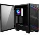 MSI MPG VELOX 100P AIRFLOW Mid Tower Gaming Computer Case 'Black, 3x 120mm Fan + 1x 120mm ARGB Fan, ARGB light strip, USB Type-C, 1x Tempered Glass, Center, E-ATX, ATX, mATX, mini-ITX' MSI MPG VELOX 100P AIRFLOW Mid Tower Gaming Computer Case 'Black, 3x 120mm Fan + 1x 120mm ARGB Fan, ARGB light strip, USB Type-C, 1x Tempered Glass, Center, E-ATX, ATX, mATX, mini-ITX'