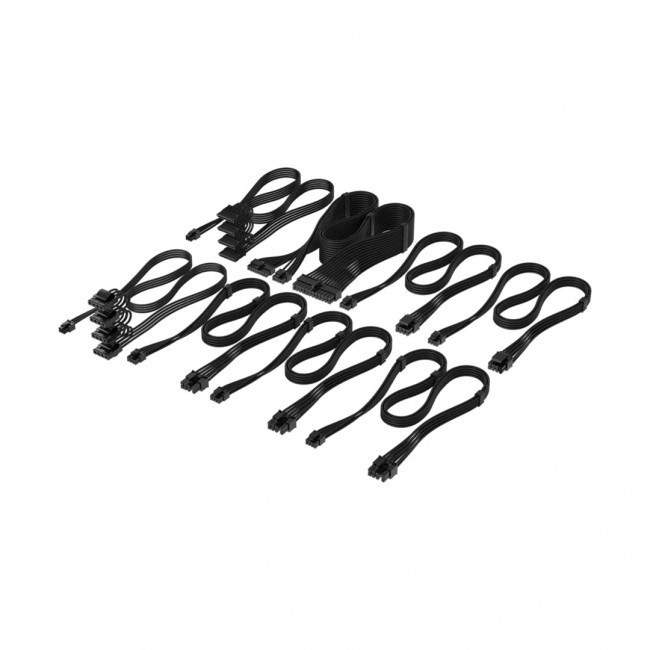 Corsair Premium Sleeved DC Cable Pro Kit, f r Typ-5-Netzteil - schwarz