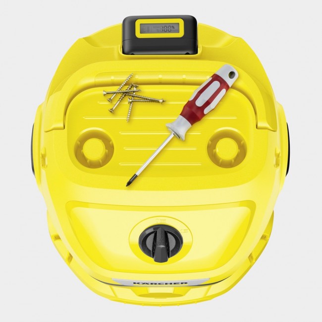 K rcher WD 2-18 12 L Drum vacuum Dry&wet 225 W Bagless