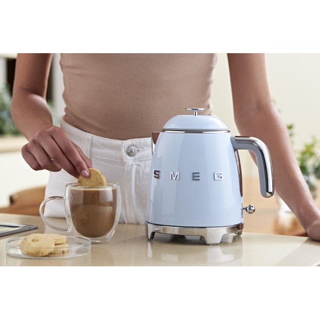 SMEG Kettle Mini 0.8L Pastel Blue KLF05PBEU