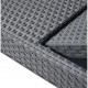 KETER POLY RATTAN LOUNGER JAIPUR GRAPHITE