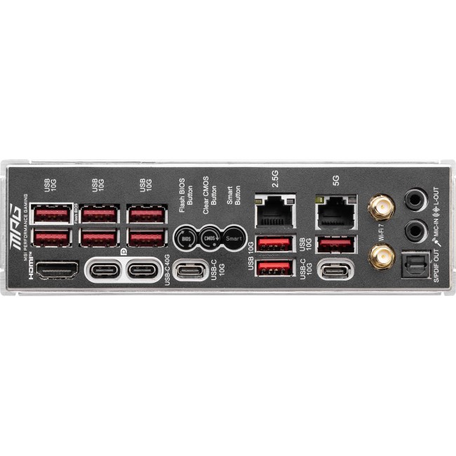 MSI MPG X870E CARBON WIFI motherboard AMD X870E Socket AM5 ATX