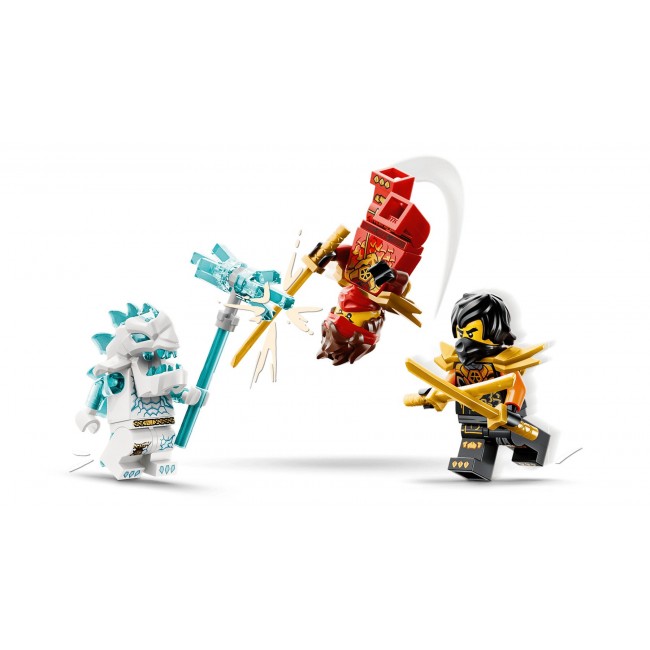 LEGO NINJAGO 71864 Kai and Cole's Combiner Vehicles