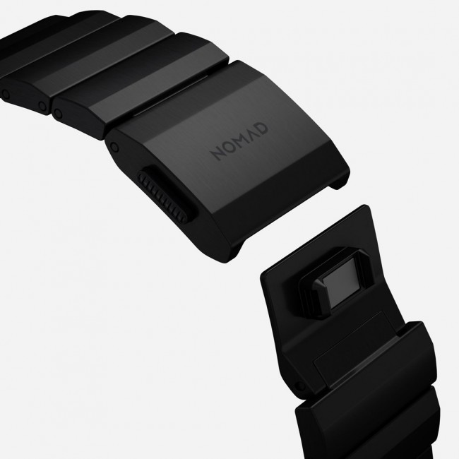Nomad NM014834858 smart wearable accessory Band Black Titanium