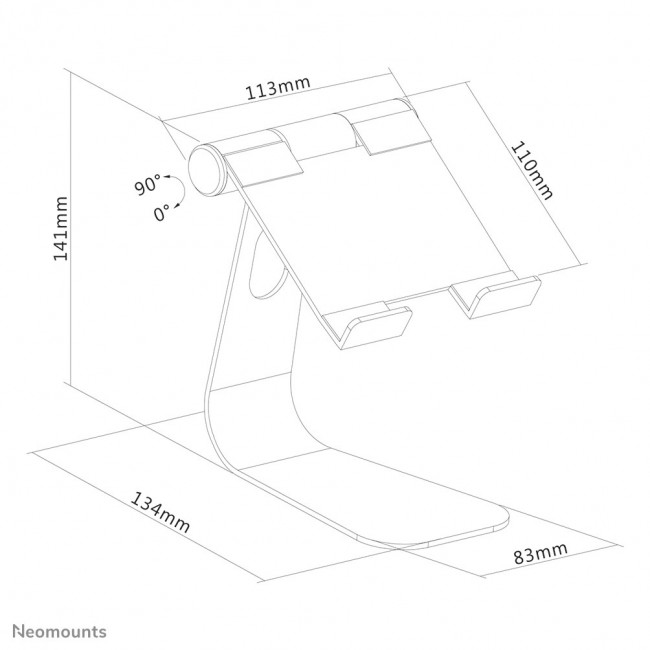 Neomounts DS15-050SL1 Tablet stand up to 11