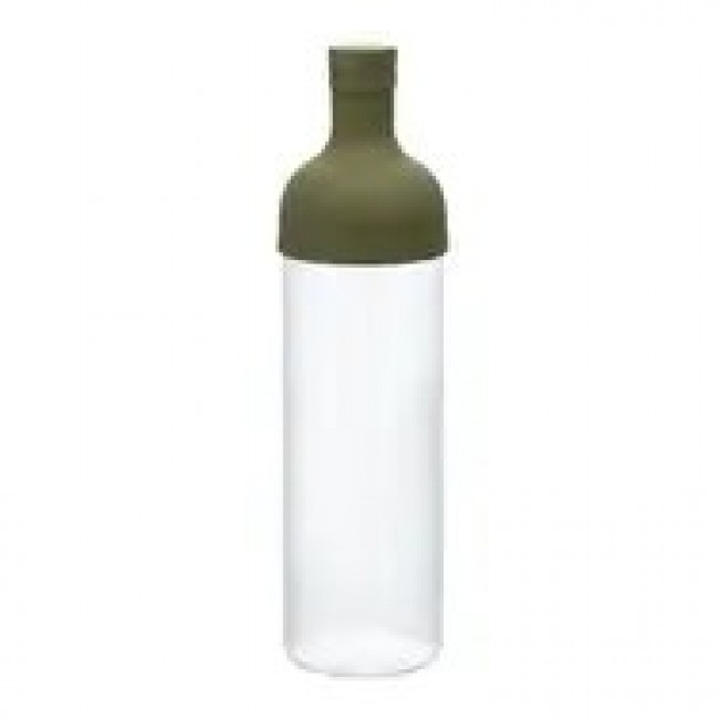 HARIO Cold Brew Tea 750ml Filter Bottle Olive green