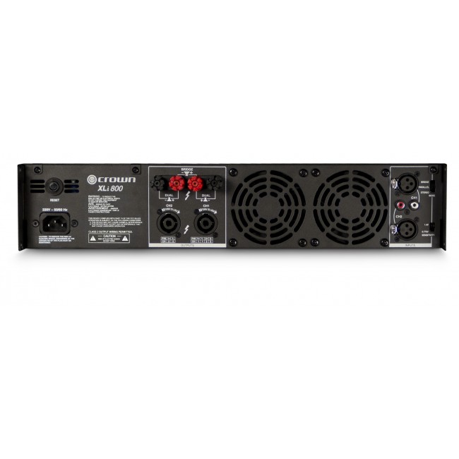 Crown XLi 800 2.0 channels Black