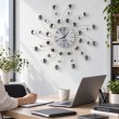 Esperanza EHC004 wall clock Mechanical wall clock Other Black,Stainless steel