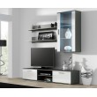 Cama hanging display cabinet SOHO grey/white gloss