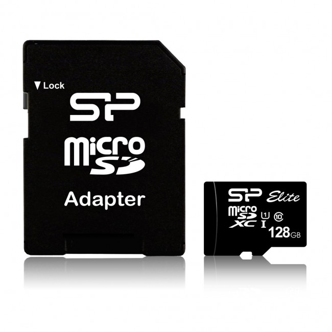 Silicon Power Elite 128 GB MicroSDXC UHS-I Class 10 Silicon Power Elite 128 GB MicroSDXC UHS-I Class 10