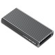 Qoltec 52272 storage drive enclosure SSD enclosure Grey M.2