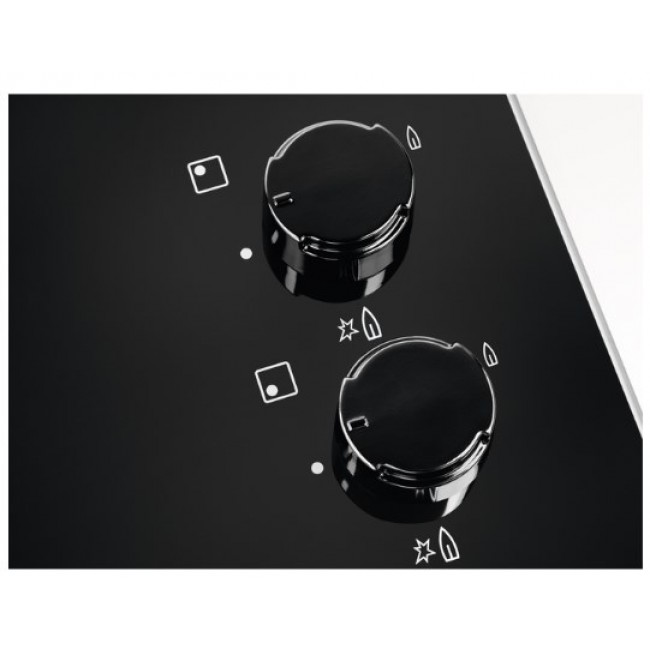 Electrolux EGG6407K Black Built-in 59 cm Gas 4 zone(s) Electrolux EGG6407K Black Built-in 59 cm Gas 4 zone(s)