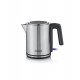 Severin WK 3489 electric kettle 1 L 2400 W Black, Silver