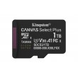 Kingston Technology 1TB microSDXC Canvas Select Plus Gen3 150MB/s A1 Card + Adapter Kingston Technology 1TB microSDXC Canvas Select Plus Gen3 150MB/s A1 Card + Adapter