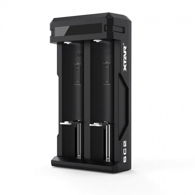 Battery charger Li-ion 18650 USB-C - 2 slots Battery charger Li-ion 18650 USB-C - 2 slots