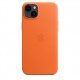 Apple iPhone 14 Plus Leather Case with MagSafe - Orange Apple iPhone 14 Plus Leather Case with MagSafe - Orange