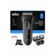 Braun 3000BT Battery 5 7 mm Wet & Dry Black, Grey