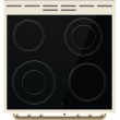 Gorenje GECS6B70CLI Freestanding cooker Ceramic hob Beige