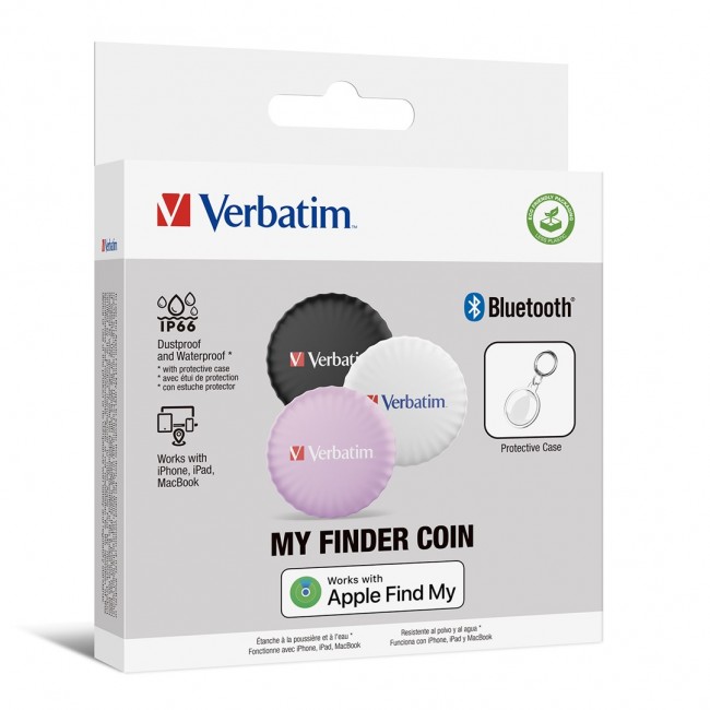 Verbatim 32135 GPS tracker/finder Personal Black, Pink, White Verbatim 32135 GPS tracker/finder Personal Black, Pink, White
