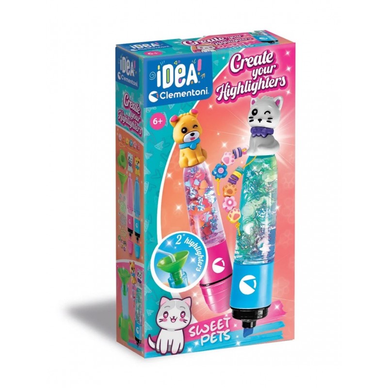 Clementoni Set Mini Marker Factory: Cute Pets Clementoni Set Mini Marker Factory: Cute Pets