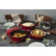 Staub La Cocotte Round Cast iron Casserole baking dish -- SET OF 3 PIECES